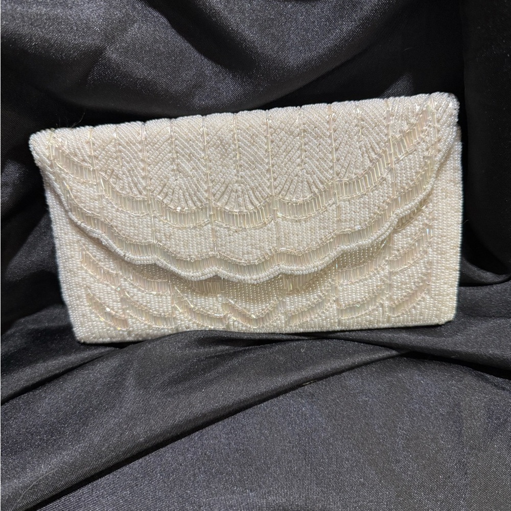 Elegant Cream Clutch